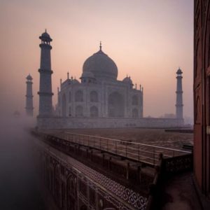 Taj Mahal from Delhi by train