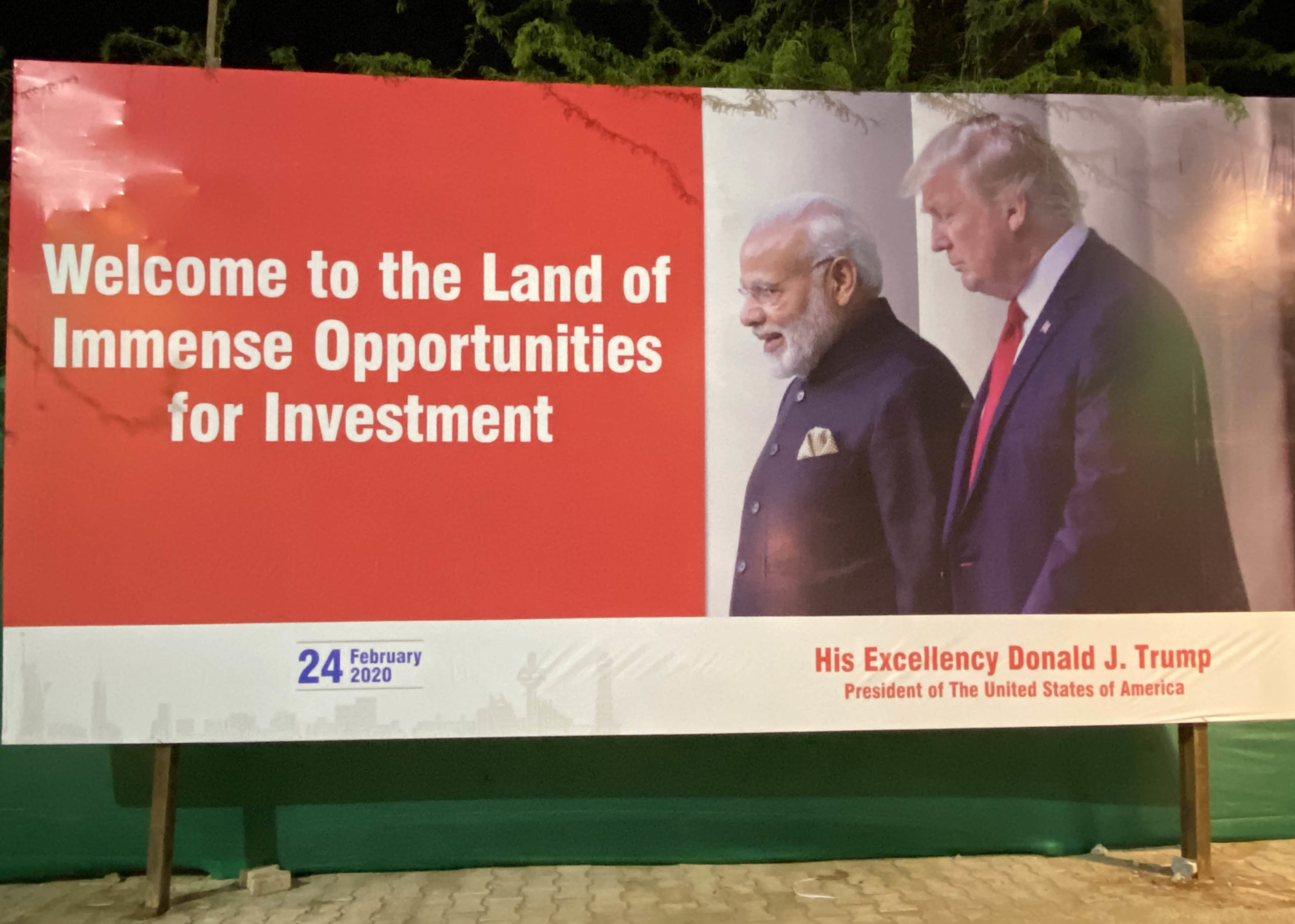 Donald Trump visit to India