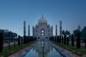 Taj Mahal on fullmoon