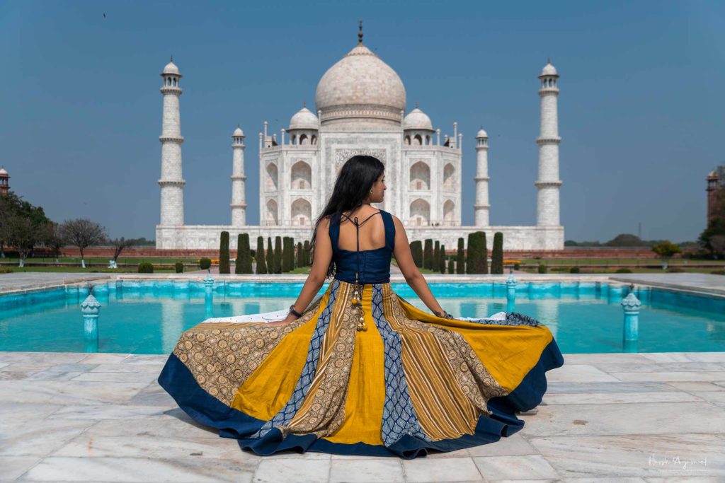 Taj Mahal Photo Shoot